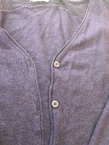 Navy Blue Cardigan