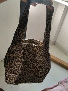 Leopard Print Tote Bag