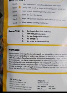 Bifrudiant Turmeric Facial Wax