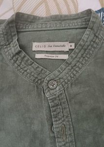 Mens Shirt Size 40 M Slightly Faded