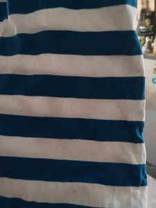Sky Blue And White Polo T Shirt