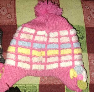 Black And White High Neck ,Caps