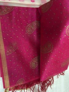 Banarasi Pink Suit
