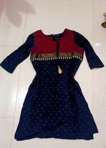 Elegent Black And Red Kurti
