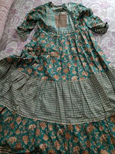 Floral Print Kurta Set