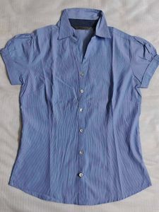 🆕 Annabelle Bluish White shirt