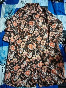 Floral Print Kurta