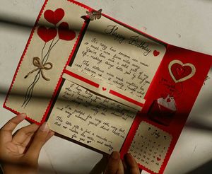 Vintage Best Wishes Card!