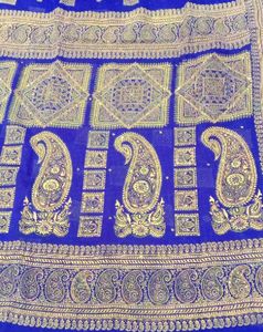 Elegant Blue saree with blouse