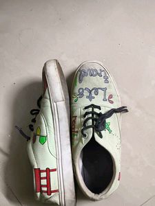Hand-Painted Sneakers