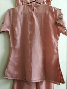 Peach Ethnic Set