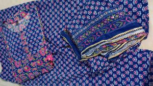 Women Cotton Frock Suit