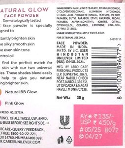 POND&#39;s Natural Glow Matte Powder 30G PinkBB Glo