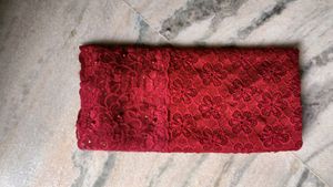 Party Wear Red Scarf