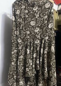Floral Print Skirt