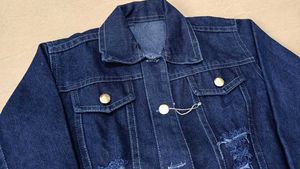 Distressed Denim Jacket