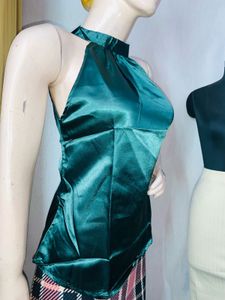 Emerald Green Halter Top