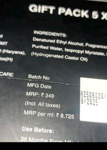 Brit Accent Perfume Gift Pack