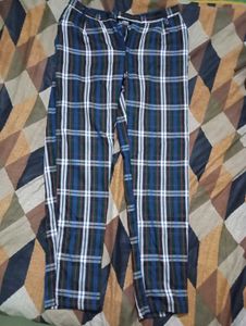 Checkered Casual Pants