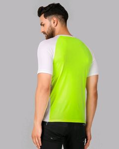 CORWOX Men&#39;s Active Neon Green Sports T-Shirt