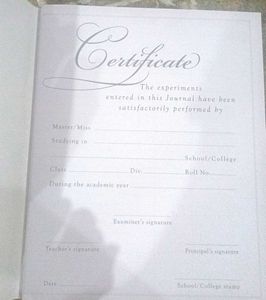 Chemistry Practical Book - Youva