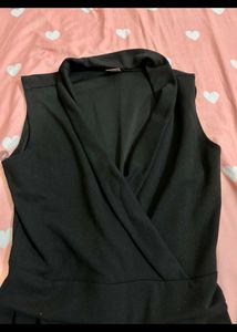 Sleeveless Black Jumpsuit