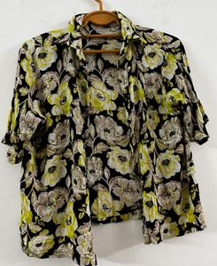 Floral Print Short Sleeve shirt