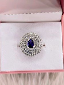 Pure Silver Ladies Ring