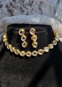 Sleek Kundan Choker Sets
