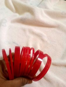 Red Colour Bangles