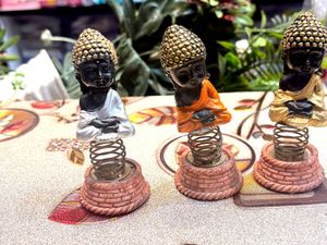 Buddha Spring Figurines (Set of 3)