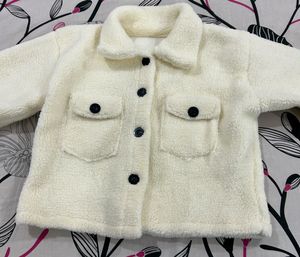 White Crop Top Jacket