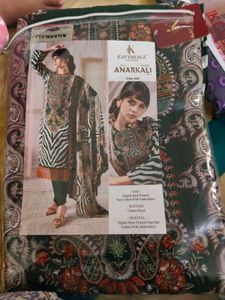 Embroidered Salwar Kameez Fabric