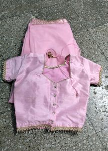 Pink Kids Saree