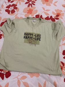 Xl/xxl Oversized Short Tee