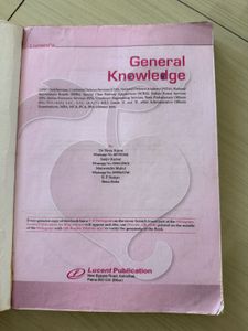 Lucent's General Knowledge Book