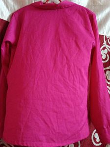 Pink Button-Down Shirt