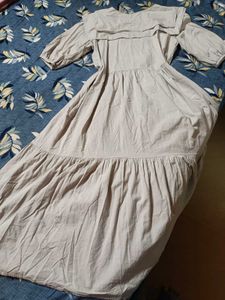 VINTAGE-INSPIRED TIERED MAXI DRESS