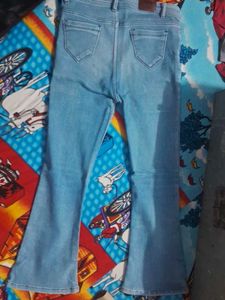 It&#39;s A Light Blue Color Boot Cut Jeans