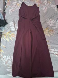 Maroon Jumpsuit