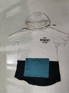 Hoodie T-shirt 100% Cotton