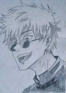 GOJO Sketch Drawing With Pencil