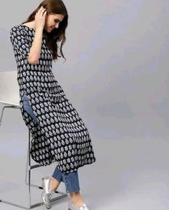 Beautiful Foral Printed Long Tunic