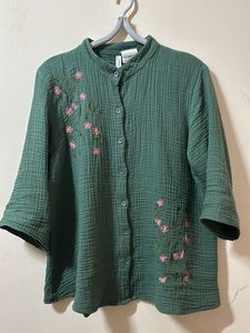 Teal Green Shirt/Top