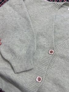 Mint Green Knit Cardigan