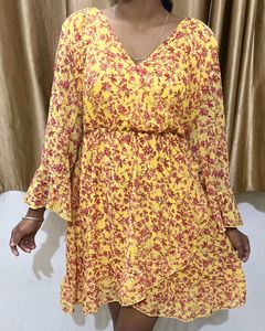 Beautiful Flared Mini Dress 🫶🏼