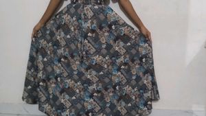 Floral Long Skirt... 🌺