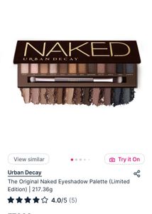 Urban Decay Naked Eyeshadow Palette