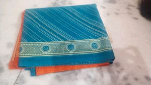 double shade saree