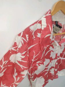 Floral Print Crop Top